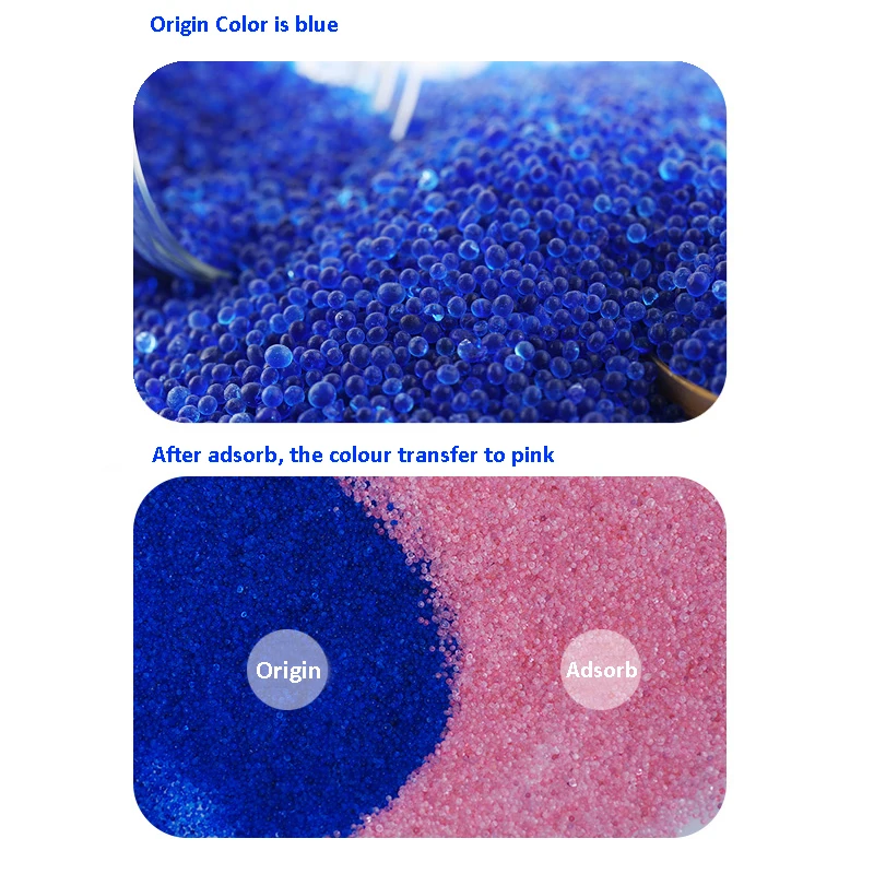 Blue to Pink Silica Gel Desiccant Blue Silica Gel Indicator Products in Electronics Chemicals Home