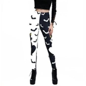 

2020 new spring and summer thin section wear stylish candy color graffiti cartoon printed pants 946