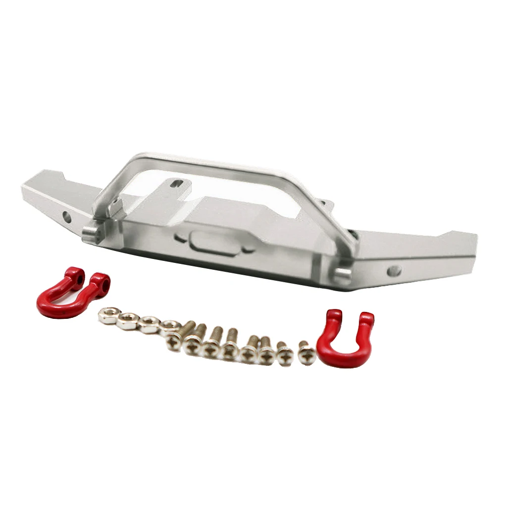 Durable Metal Front Bumper For WPL C14 C24 1/16 RC Semi-truck Pickup truck,  RC Truck Bumper