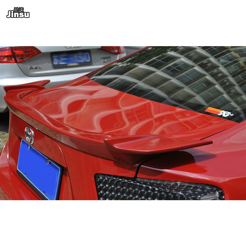 Для Toyota 86 2012- STI стиль Стекловолокно Задний багажник спойлер для Scion GT86 для Subaru BRZ FRP праймер заднее крыло