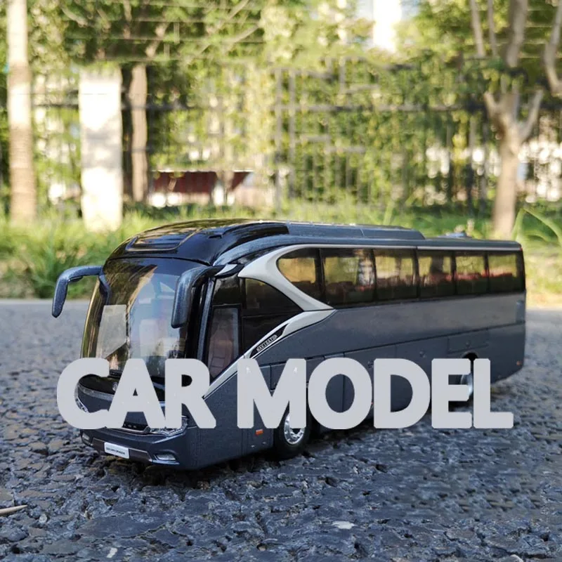 1:42 scale Alloy Toy Vehicles Gold Dragon XML6129 BUS Car Model Of Children's Cars Original Authentic Kids Toys |