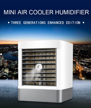 

2020 ZAPAL New coming Mini Cooler Portable Fan 3 Speed Super Mute Cooler mini ventilador for Office Car Home Notebook Laptop