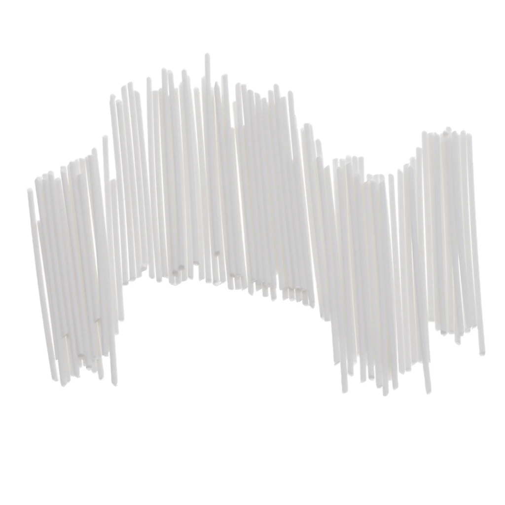 1 Pack ABS Plastic Guitar Bass Neck Fret Side Dot Position Markers Sticks DIY 1.5mm