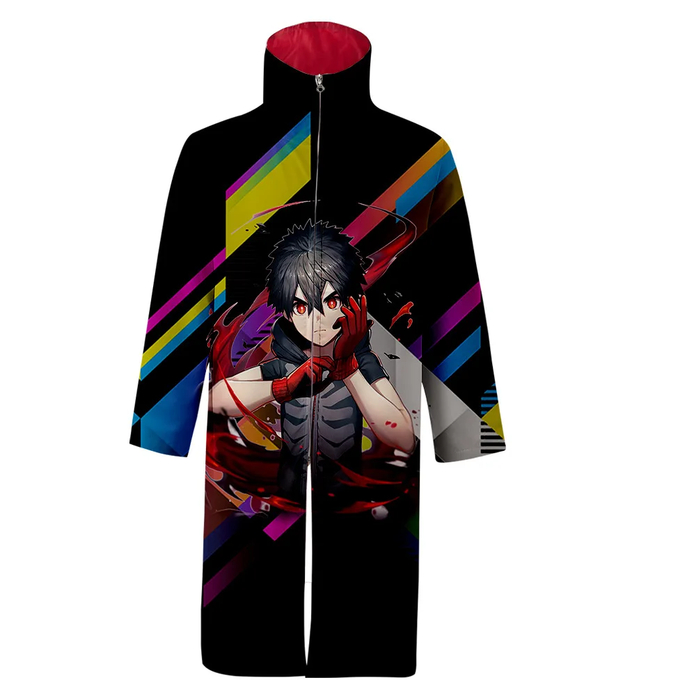 

Monster Incident Japan Anime Men Cosplay Trench Male Long Style Robe Coats Women Cosplay Windbreaker Boys Girls Cos Clothes