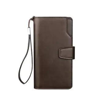 

Men Retro Clutch PU Leather Multipurpose Handbag Boyfriend Pack Hand Bag L9BE