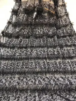 

top quality DiuDiu-9.5809 french lace fabric african lace fabric with embroidery mesh tulle fabric