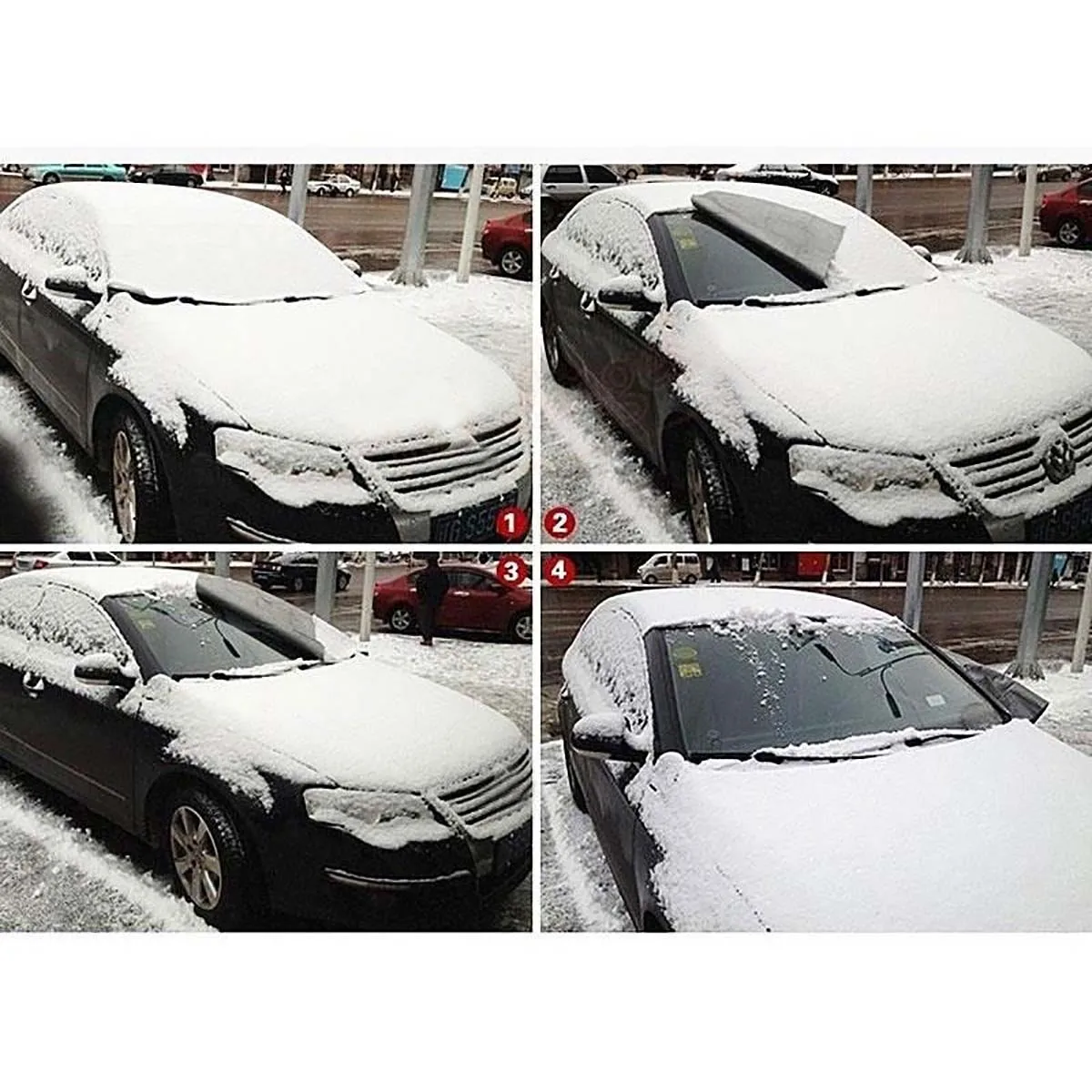 Автомобильная защита от снега, защита от льда, козырек, солнцезащитный козырек для заднего лобового стекла