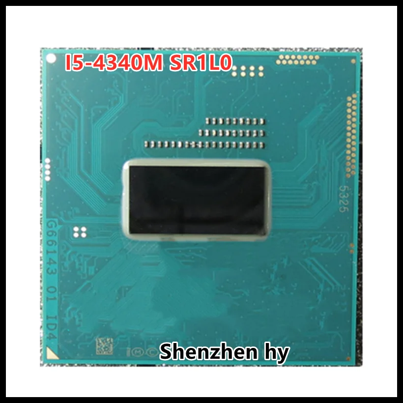 I5 4340 м i5-4340M SR1L0 SR1LO2.9 ГГц двухъядерный процессор Quad-нить 3 37W Разъем G3 / rPGA946B |