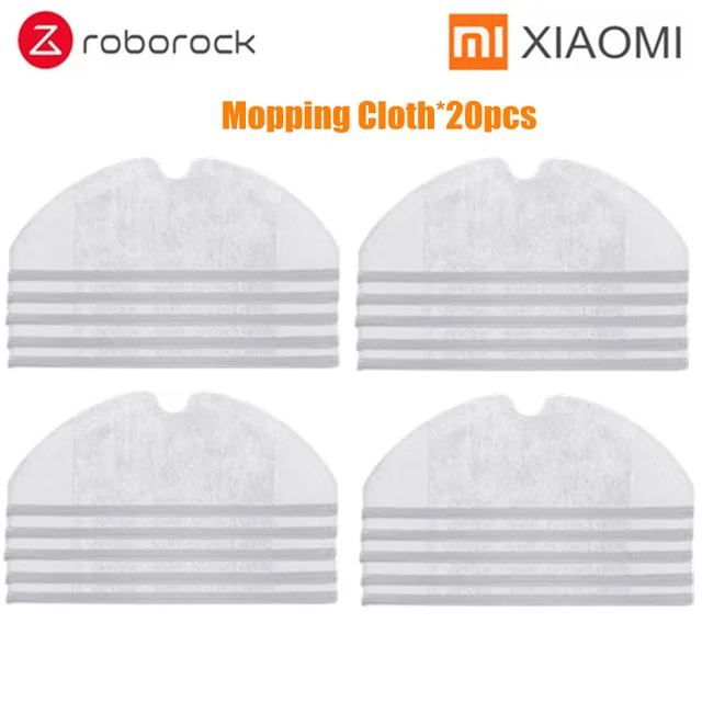 Mimop-3 Подходит для XiaoMi Roborock S50 S51 S55 аксессуары Запчасти для пылесоса комплекты основная щетка+ фильтр+ Боковая щетка+ Швабра - Цвет: Mimop-3