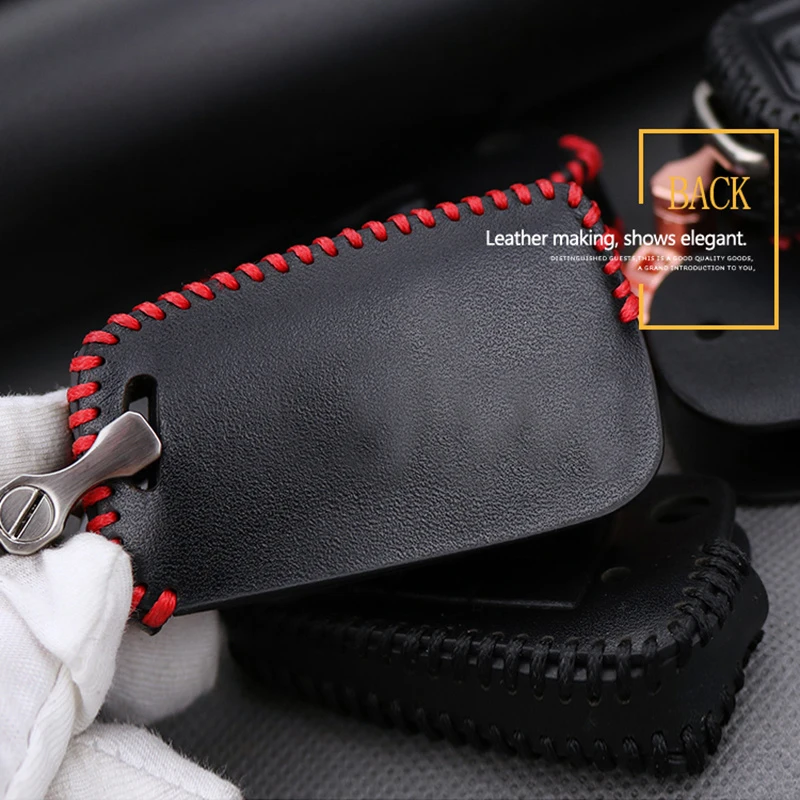 Защитный кожух для ключа автомобиля для Seat Leon Mk3 Mk2 2 ST 1 1M Alhambra Toledo Cordoba Exeo Ateca Ibiza кожаный чехол для ключей