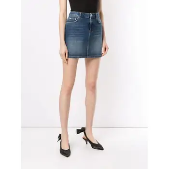 

Women Skirt 2020 Spring and Summer New A-line Denim Skirt
