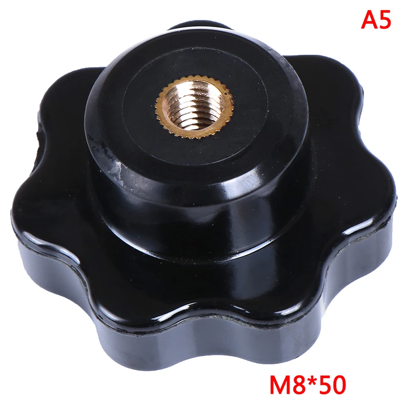 5 1 шт. M5/M6/M8/M10/M12 Женская головка звездообразная Навинчивающаяся ручка для промышленного оборудования - Цвет: 5