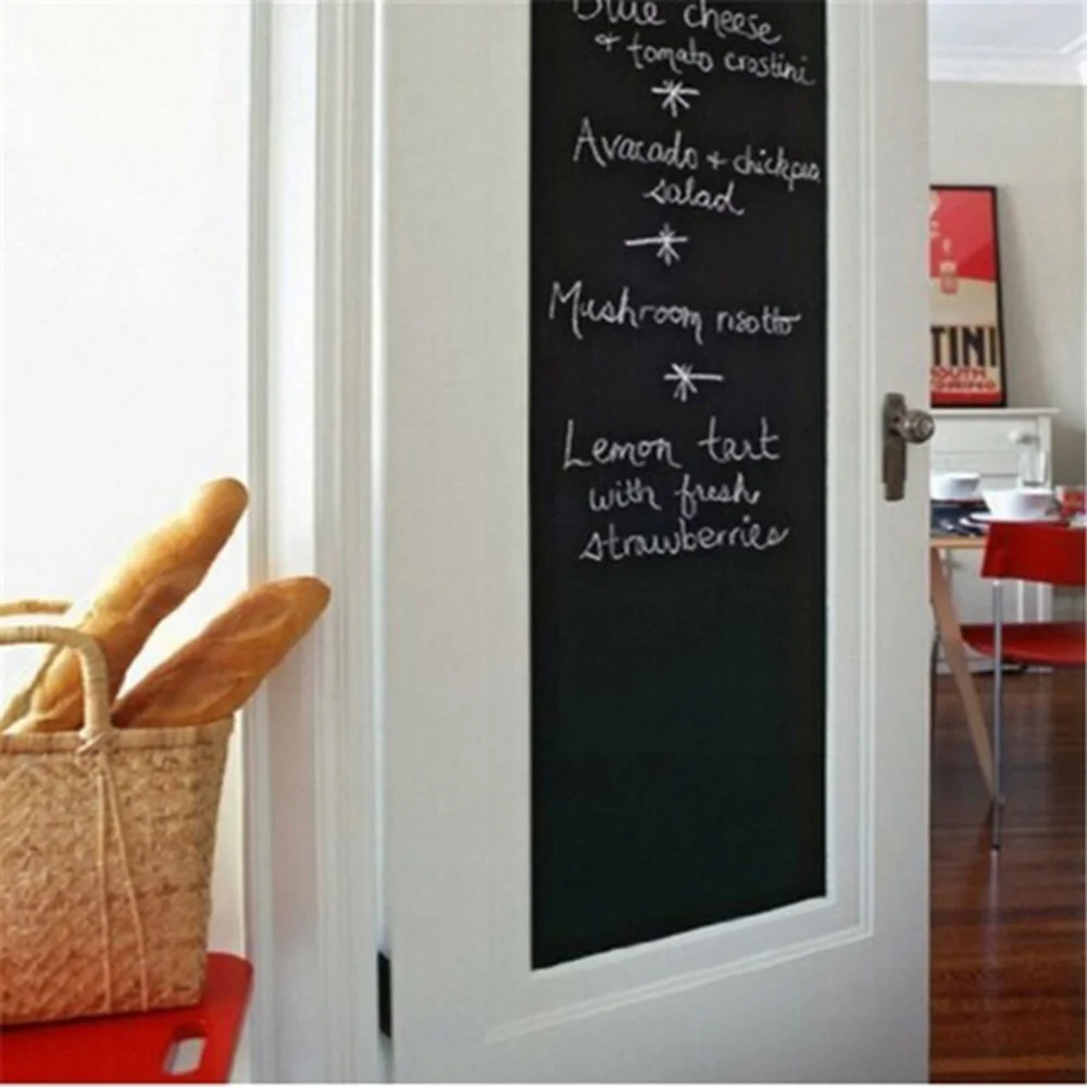 Chalkboard Hanging Blackboard Message Wooden Wood Board Erasable