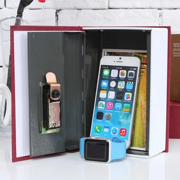 

Security Safe Lock Box Book Money Cash Coin Storage Dictionary Safe Box Book Jewelry key Locker Storage Container