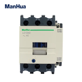 

Manhua Online Shopping LC1-D40 3P+No+Nc Modular Dc Coil Contactor Motot Protection 40A Electrical Magnetic Contactor Auto Winche