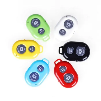 

Good price Selfie Shutter Bluetooth Remote Control Stick 1set Monopod Button Self timer + Protective Silicone Case For IPhone