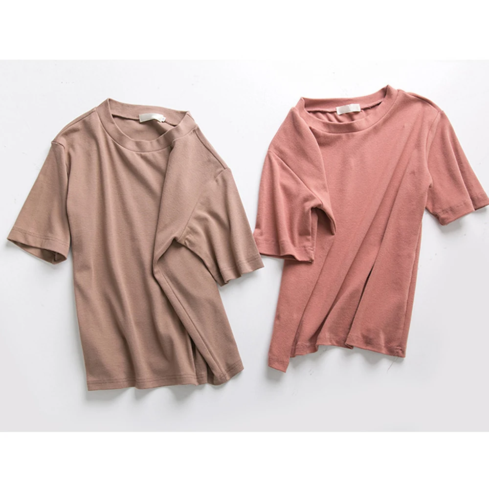 

Summer fashion new style Students Short Sleeve T-Shirt Round Neck Top