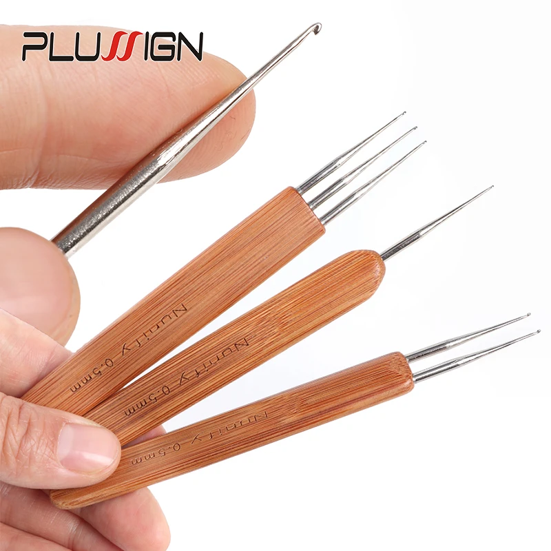 Crochet Hooks 0.5Mm 0.75Mm Double Crochet Needle For Locs
