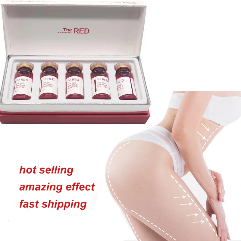 Korea Red Loss Weight Ampoule Skin Nursing Dissolve Lipolytic Solution |