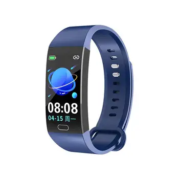 

Smart Bracelet For Fitness Tracker Blood Pressure Wristband Monitor Clock Watch Rate Pedometer Tonometer Sleep Waterproof H P5C4