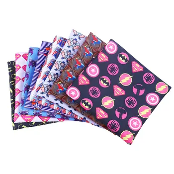 

50*145cm Cartoons pattern Polyester cotton Fabric Patchwor Printed for Tissue Kids Home Textile for Sewing Doll Dress Curtain