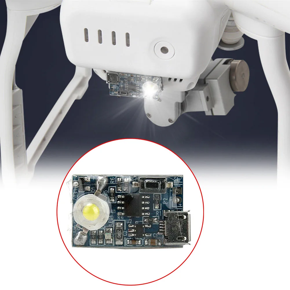 Mega Discount YHV Strobe Lamp 130LM Magic Sticker Navigation Light Easy Install Signal Drone Accessories 3W Night Rechargeable For DJI Mavic Mini 