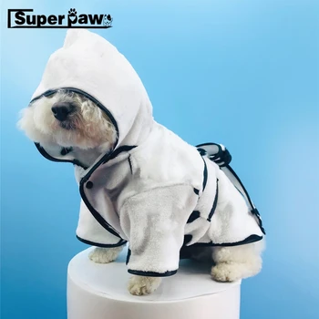 

French Bulldog Bathrobe Pajamas Pet Dog nighty Clothes For Small Medium Dogs Pug Yorkie Coat Jacket Costume Dropshipping YKC18