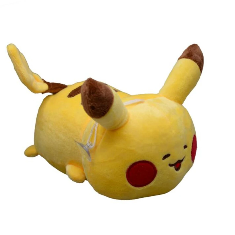 12 шт./лот 20 см аниме мультфильм Пикачу Squirtle Charmander Psyduck Eevee плюшевые игрушки для детей Лучший подарок на Рождество захватывающие игрушки