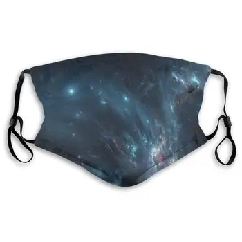 

LAURA FERGUSON Half Face Mask with Filter Unisex Tactical Winter Face Cover for Galaxy