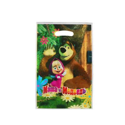 box 10pccs July Forest прекрасный Ma sa& bear вечерние воздушные шары персонажа из мультфильма Маша Фольга воздушные шары на день рождения вечерние украшения детские игрушки - Цвет: box 10pccs
