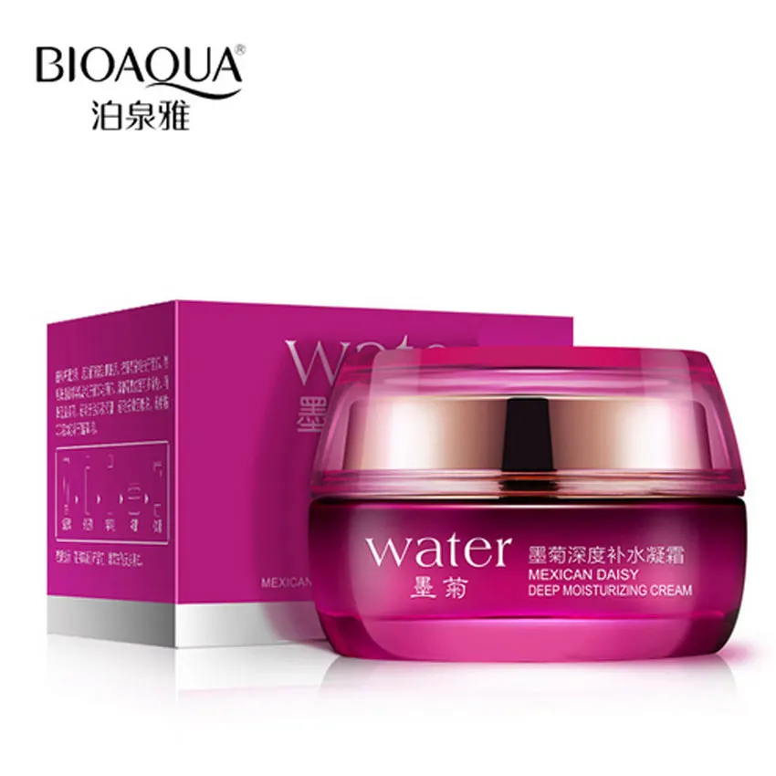

BIOAQUA Black Chrysanthemum Moisturizing Cream Cosmetics Brighten The Skin and Shrink Pores Face Care 50g