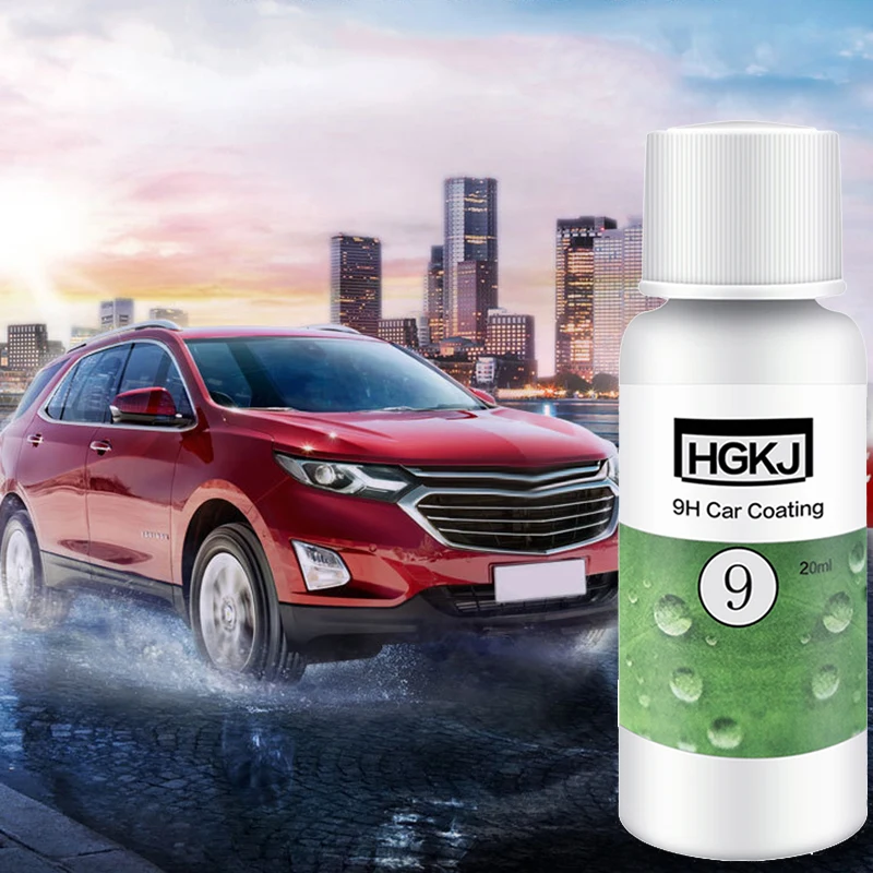 HGKJ-9-20ml покрытие автомобиля краска Защита Водонепроницаемый непромокаемый нано гидрофобное покрытие авто обслуживание Аксессуары Спрей-лак
