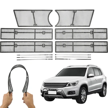 

Car Front Grilleinsert Net Insect Sning Mesh Accessories for Tiguan 2017-2020