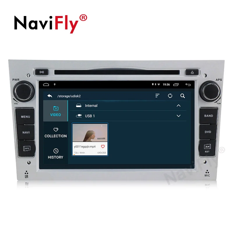 Discount Navifly 2 Din Android 9.1 Car Radio multimedia Player For Opel Astra Vectra Antara Zafira Corsa GPS Navigation Wifi car stereo 3