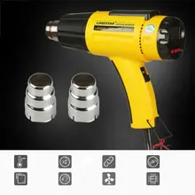 Тепловая пушка 220 в 2000 Вт 2 режима ЖК-дисплей US/EU/CHN вилка с насадкой электроинструмент