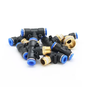 

Pneumatic Airflow Regulator 4mm 6mm 8mm 10mm 12mm OD Hose Tube Gas Flow Adjust Valve Connector 1/8" 1/4" 3/8" 1/2" Male Thread