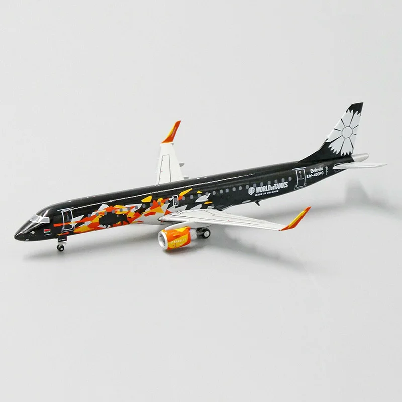 9 см Boeing ERJ190-200LR 1:400 EW-400PO Belarus Airline 1/400 масштабная модель самолета игрушечный самолет литой под давлением сплав модель самолета подарки