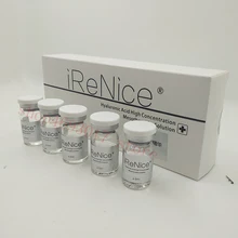 5 мл Гиалуроновая кислота с высокой концентрацией раствор мезотерапии микромолекулярное омоложение кожи удаление морщин Отбеливание кожи