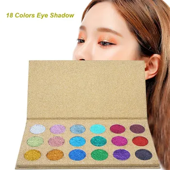 

2019 glitter 18Colors eye shadow powder palette 35Color Cosmetic Diamond make up Metallic Smoky & Matte Pearl Light jz0828