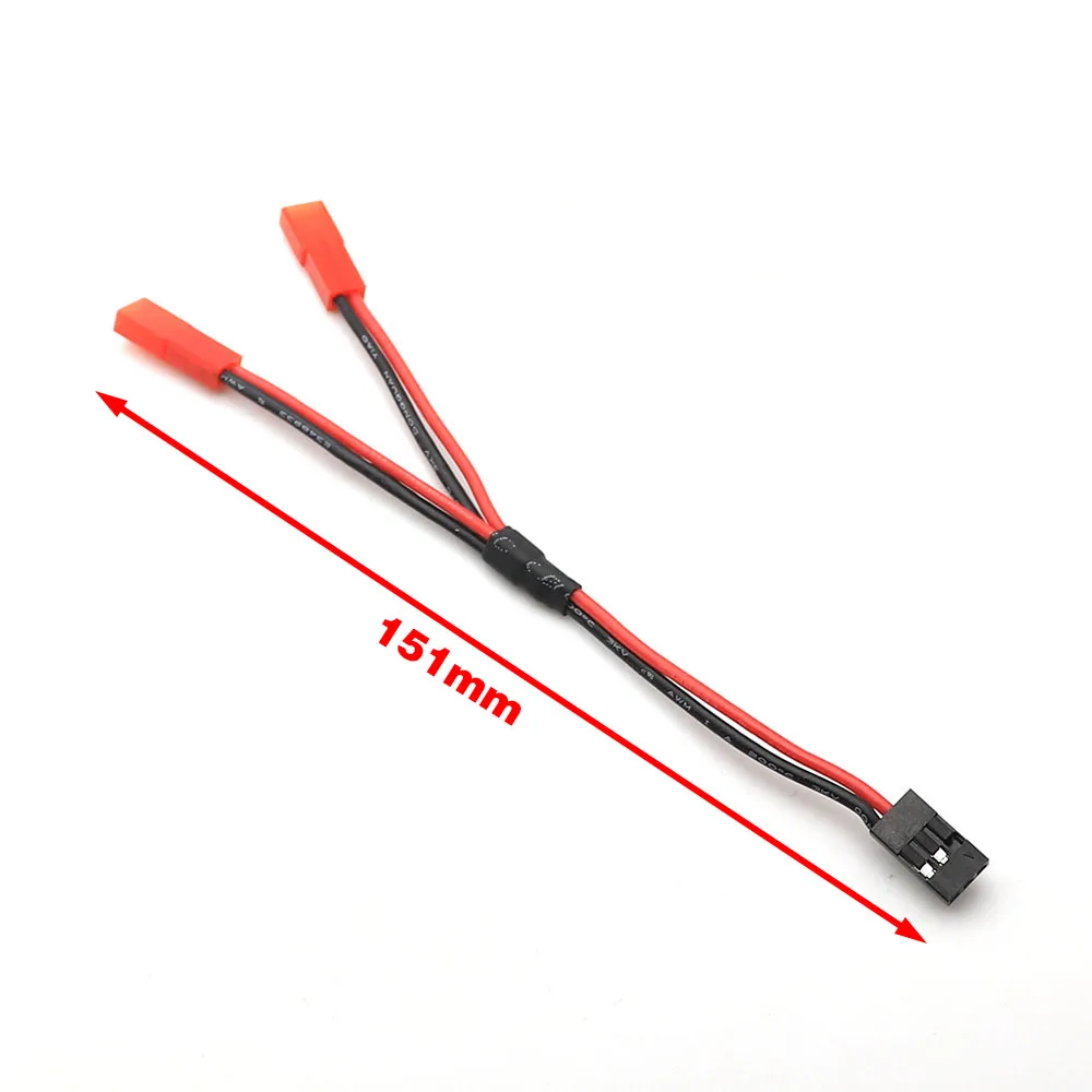 MJRC Three In One Cable Esc Power Supply External Wiring Jst For 1/10 Rc Crawler Car Defender Traxxas Trx4 Tactical Unit Bronco - Image 6