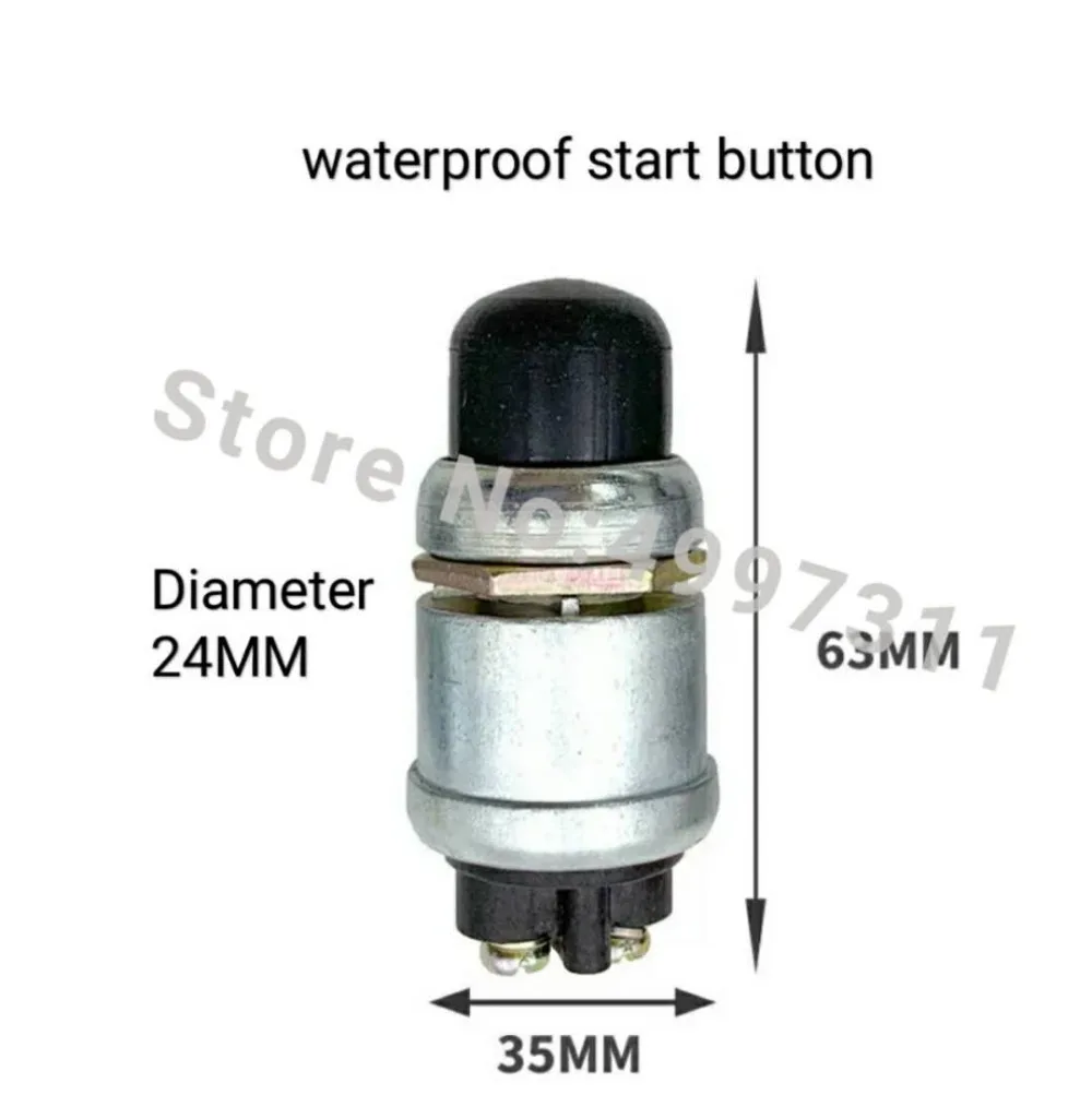 Diesel generator set ignition switch Single cylinder button start key JK260 Diesel generator set ignition switch Single cylinder button start key JK260