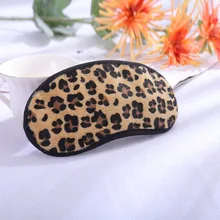 Европа и Америка Классическая мода сексуальный леопард шаблон глаза патч в настоящее время доступны поставка модель Леопард шаблон короткий плюш E