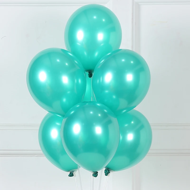 10Pcs 10inch Pearl Latex Balloon Mini Silver Champagne gold Balloons Birthday Party Supplies Inflatable Wedding Decor PAT57