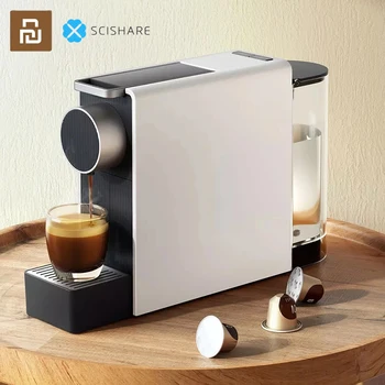 

Xiaomi Capsule Coffee Machine Ground Espresso Hot And Cold Extraction Cafe Powder Making Mini Body Household Coffee Maker