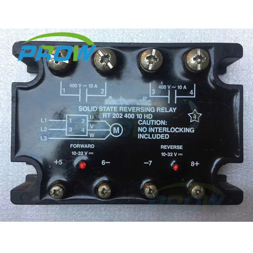 Prow Solid State Reversing Relay Rt 202 400 10 Hd No Interlocking