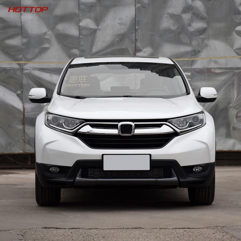 Нержавеющая сталь Черный рисунок наружные дверные пороги для Honda CRV
