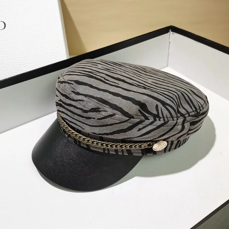 New Military Hats For Women Autumn 