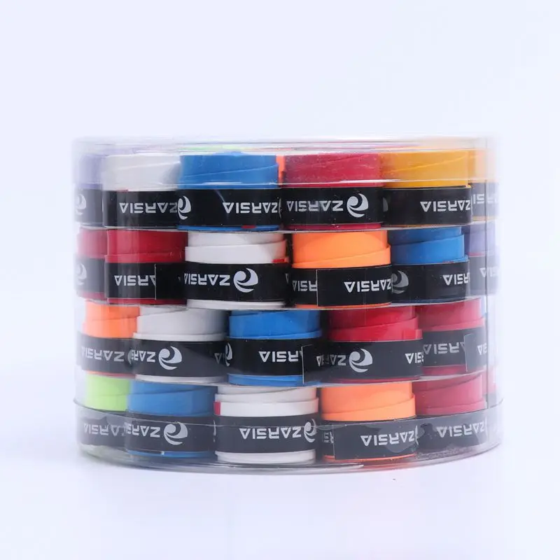 10Pcs ZARSIA Tennis Overgrip Tennis Racket Sweat Absorbed Band Sticky Grip Badminton Racket Overgrip Comfortable Antiskid