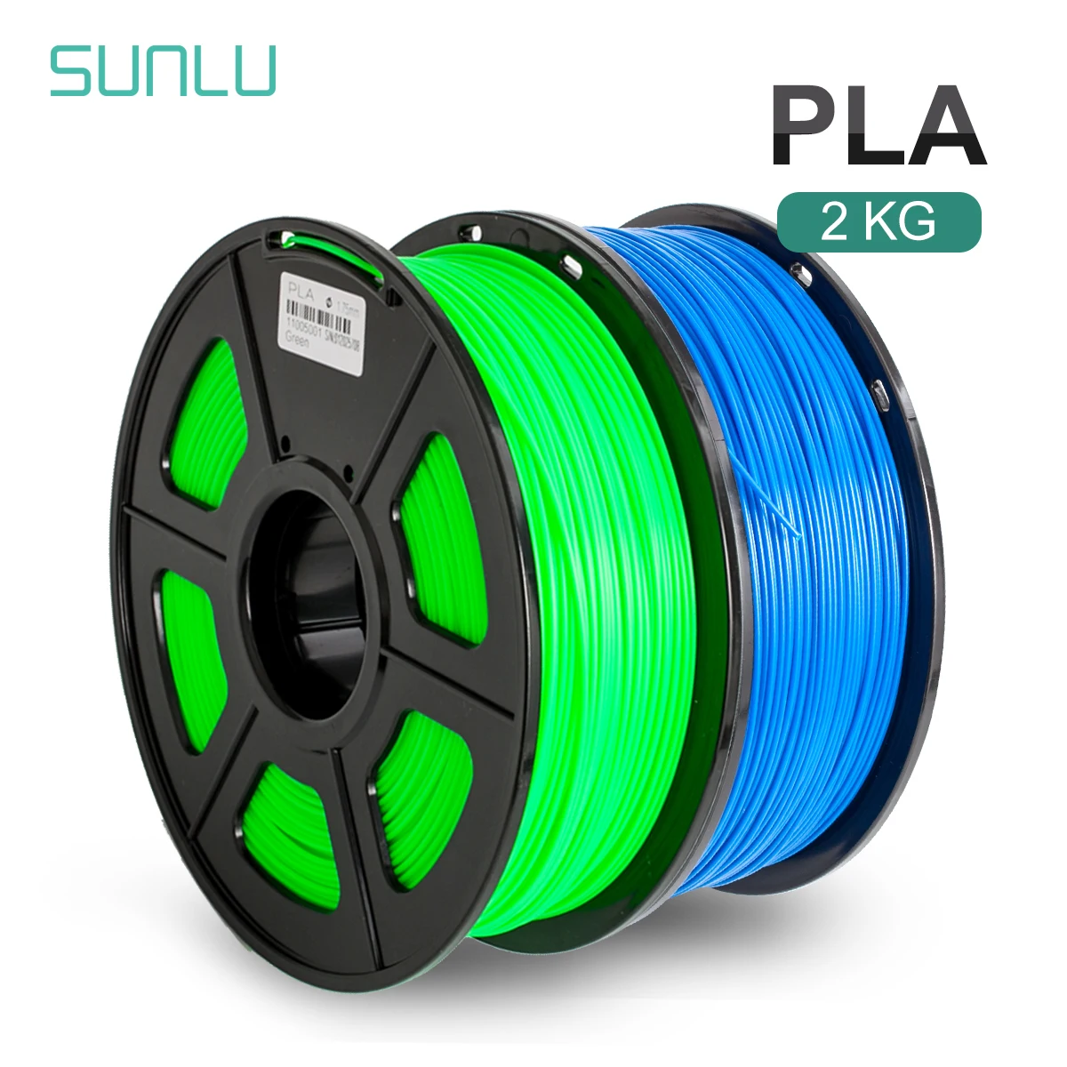 SUNLU PLA PLUS Filament 1.75mm 1kg 3d Printing Materials Multi-colors PLA Filament 3D Pen Eco-friendly Material Safe To Children 