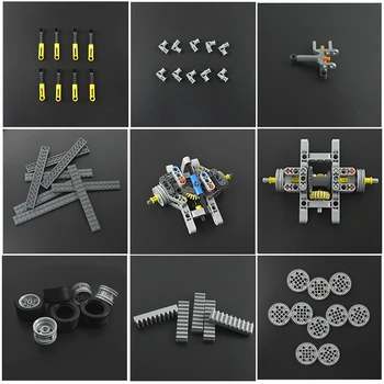 

Technology accessories Bulk Bricks MOC Parts Multiple sizes Technic Building Blocks Educational Compatible All Brands for kids